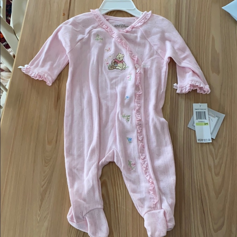 Winnie the Pooh 3mo footies